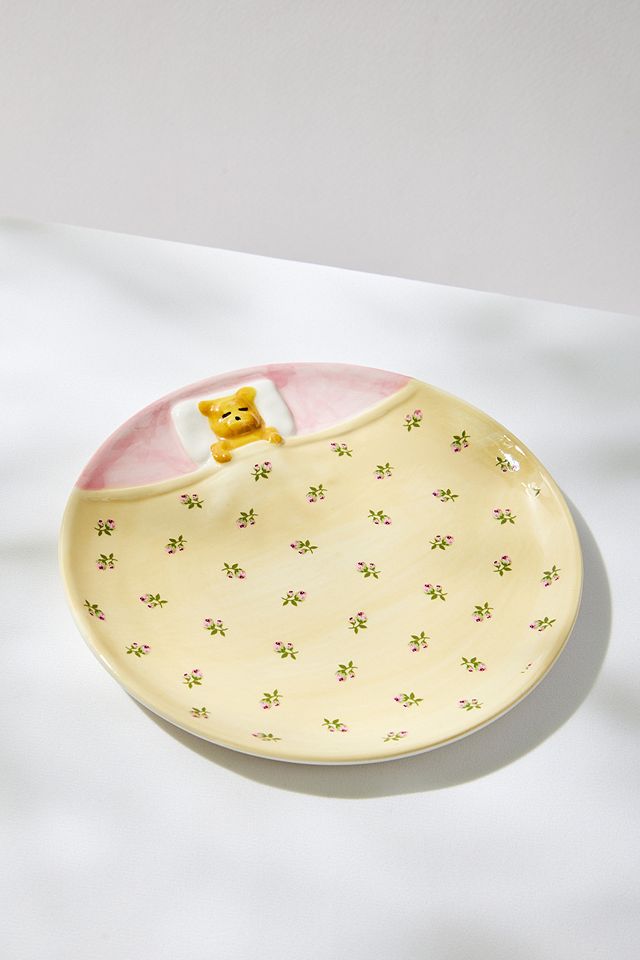 Adorable Vintage Teddy Bear Plates