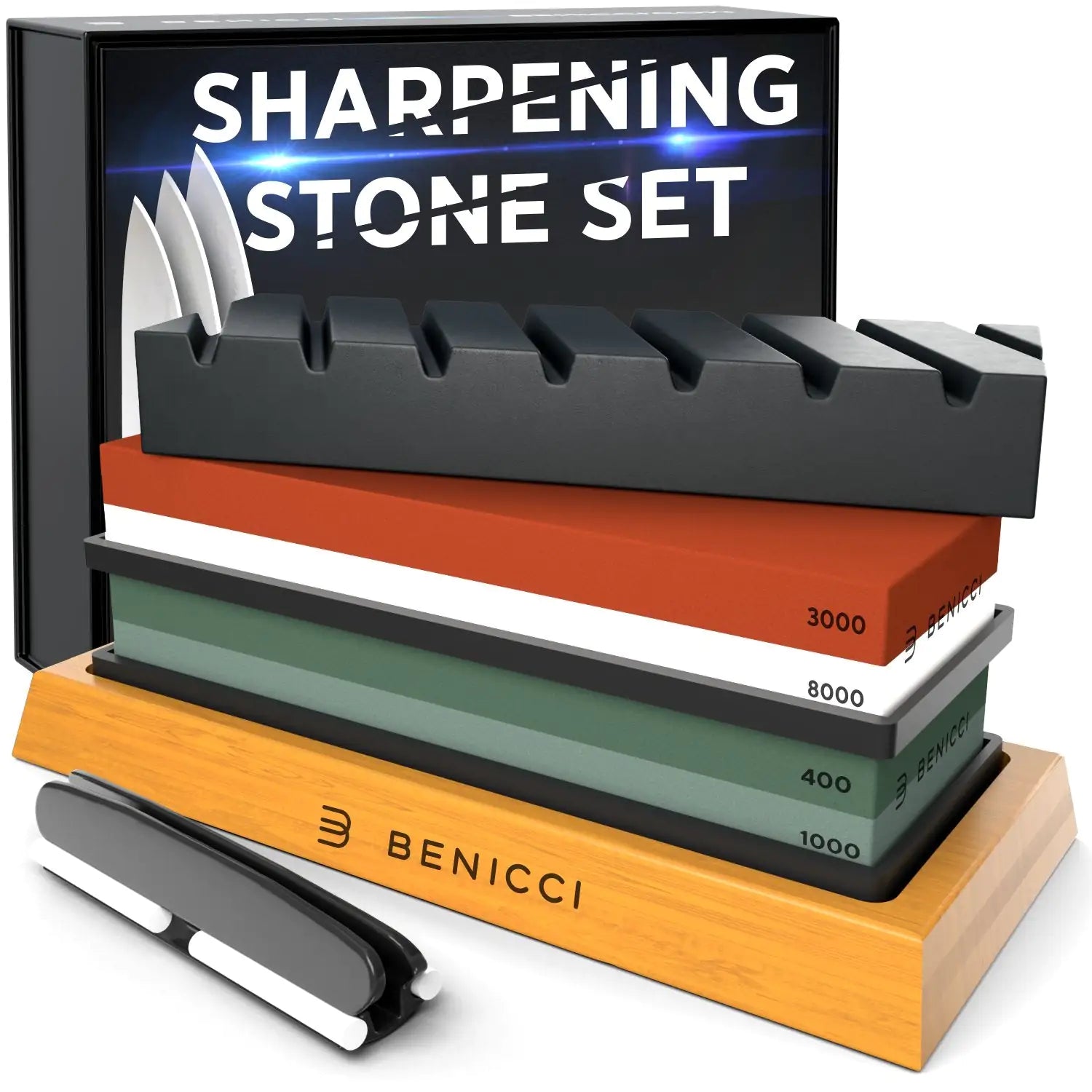 Knife Sharpening Stone Kit