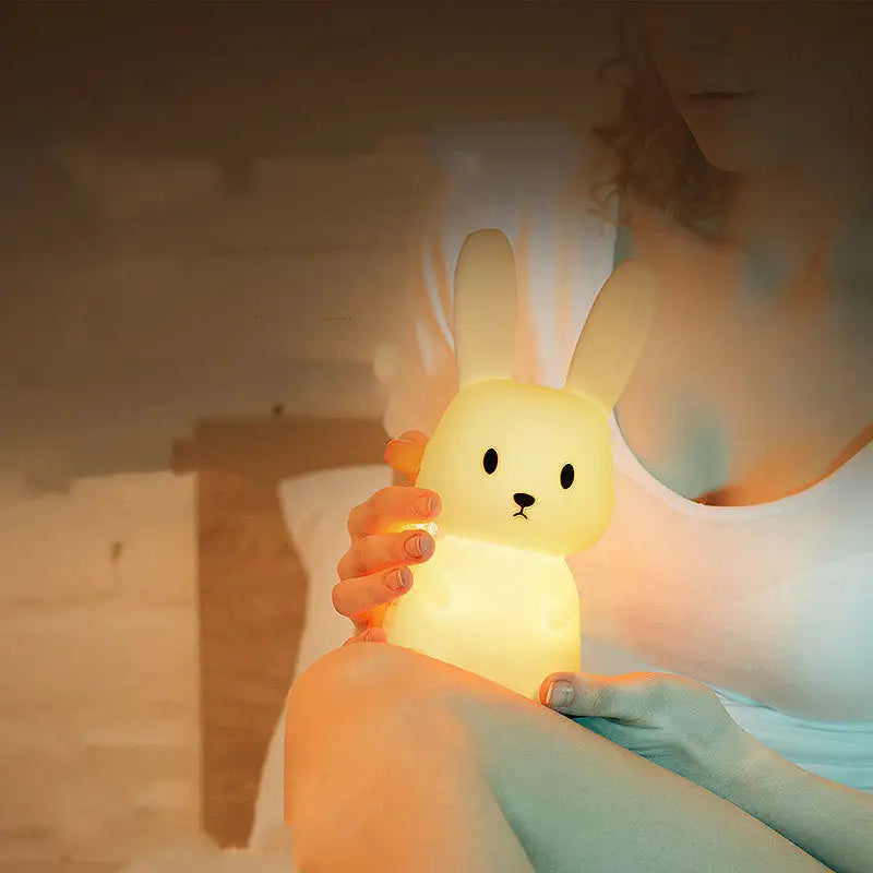 Rabbit Silicone LED Bedside Lamp