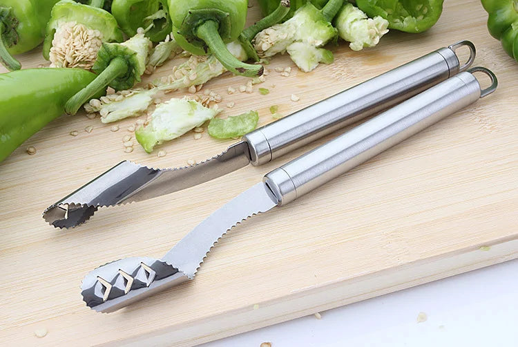 Pepper Corer Tools Stainless Steel