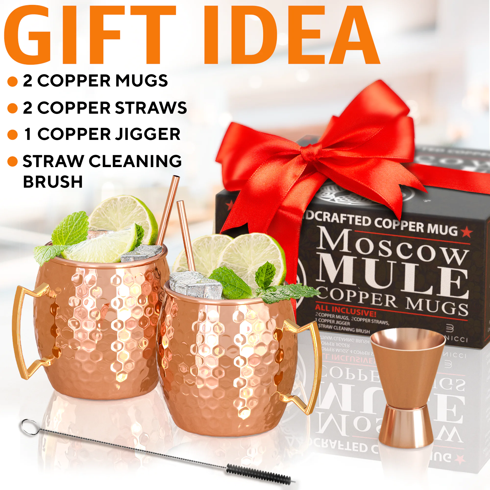 Moscow Mule Copper Mugs