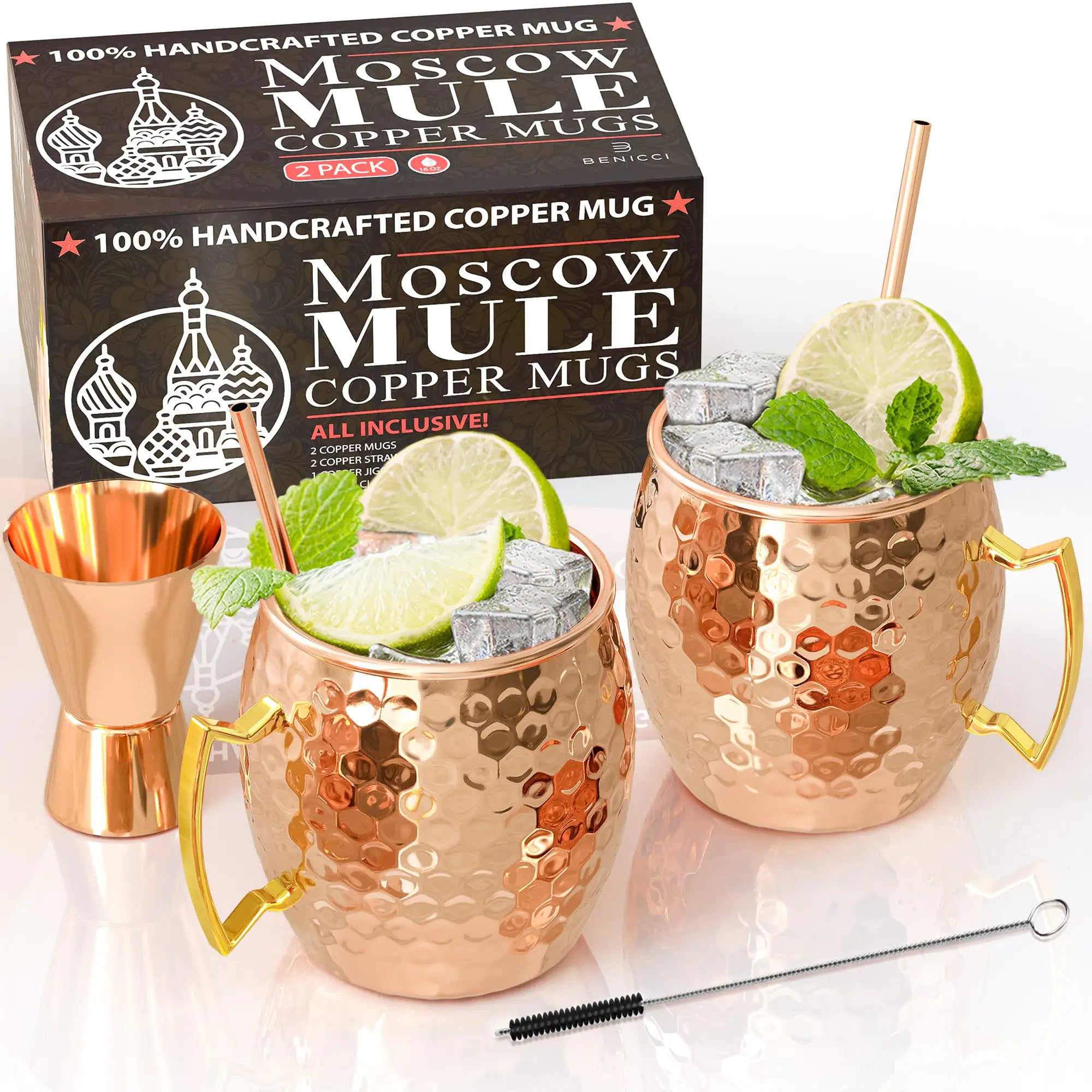 Moscow Mule Copper Mugs