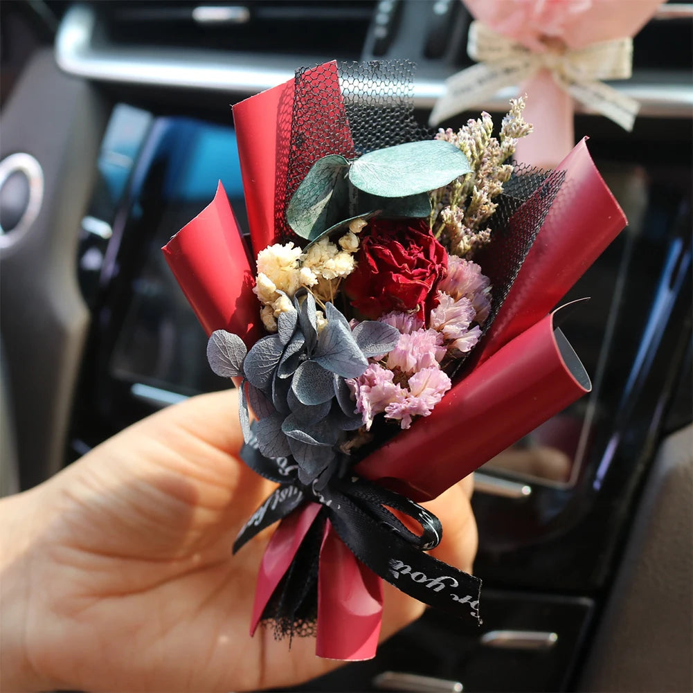 Floral Air Freshener for Car Vent Elegance.