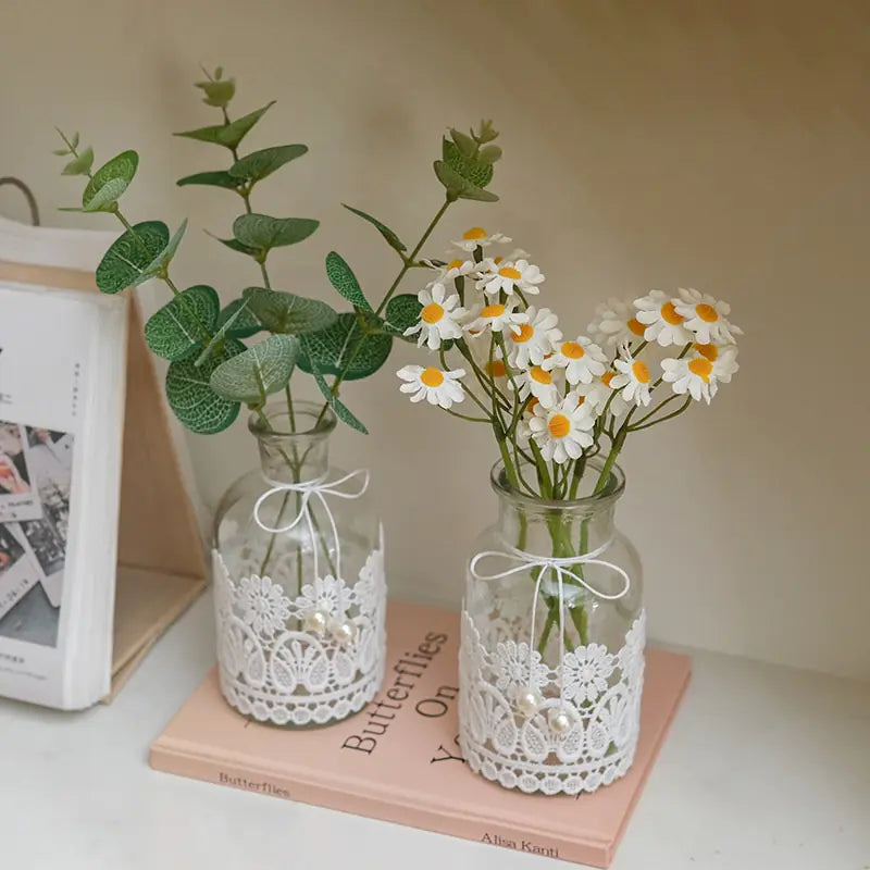 Cactus Glass Vase for Elegant Interior