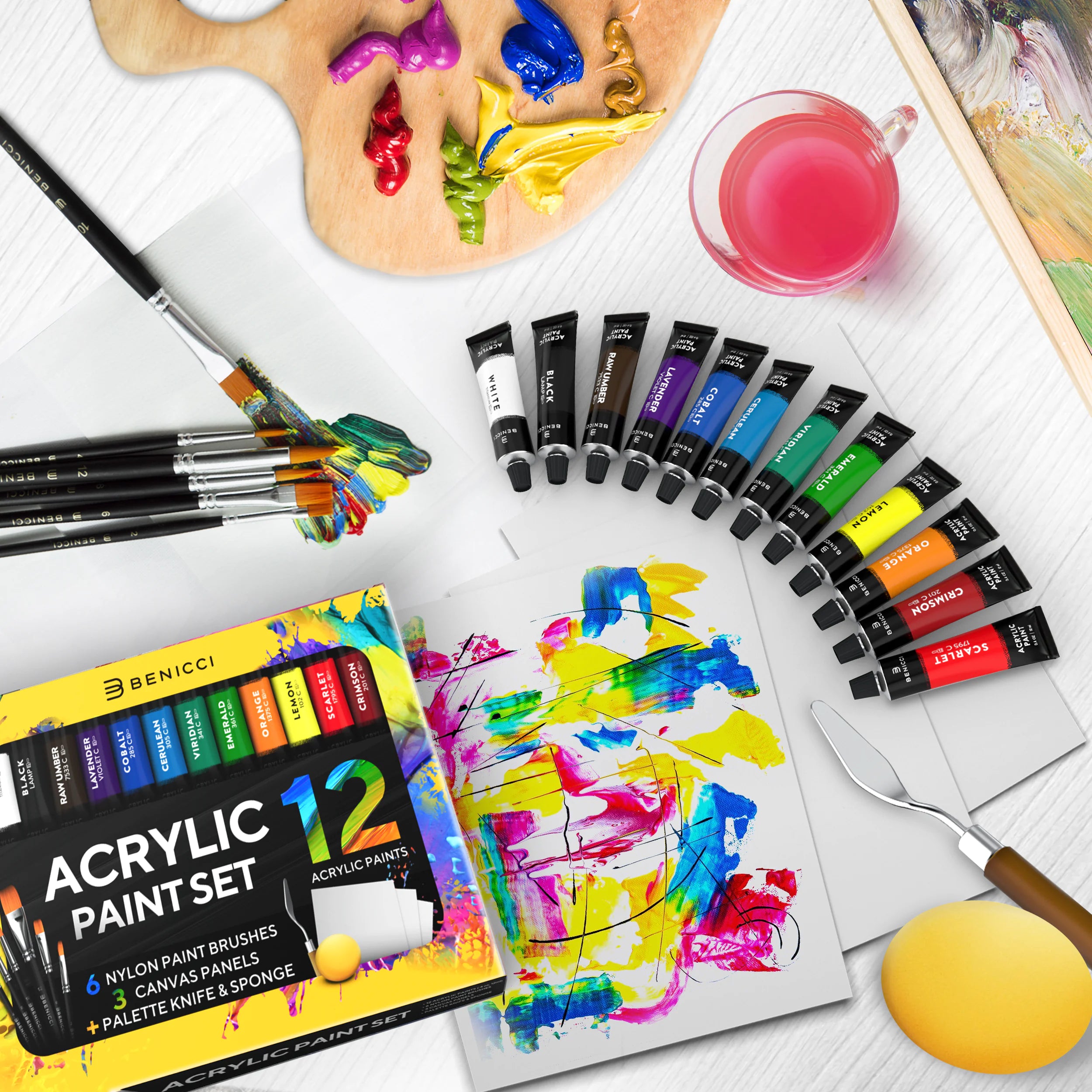 Acrylic Paint Set