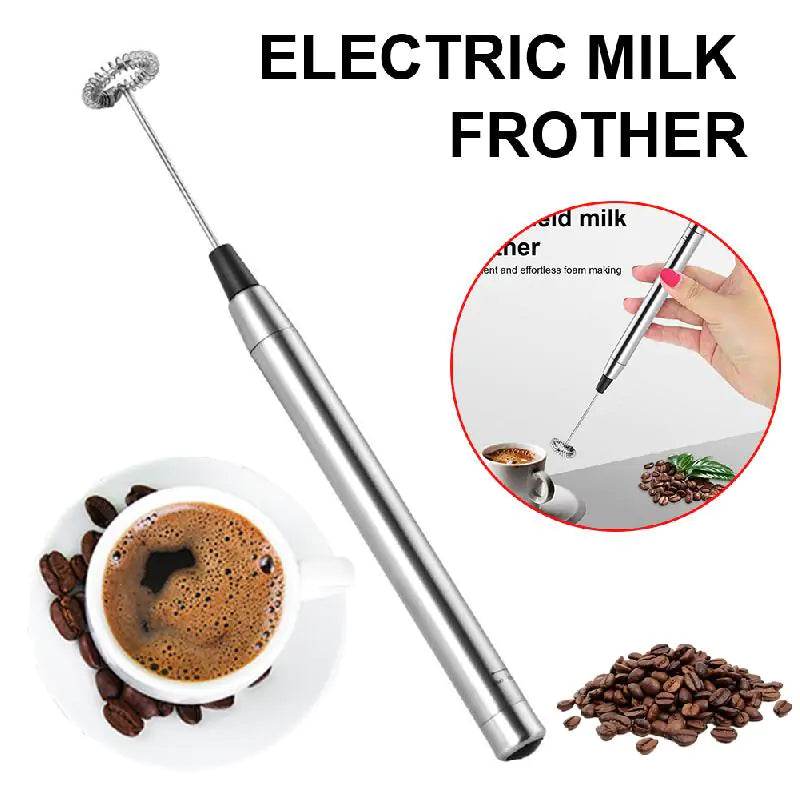 Electric Milk Frother Handheld Mini