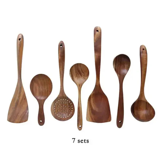 Natural Wood Spoon sets